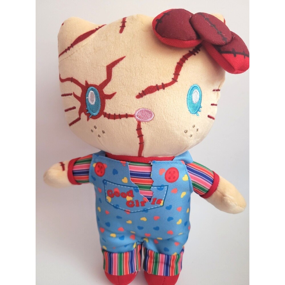 Hello Kitty Chucky Child's Play 9" inch Plush Stuffed Doll Japanese Kawaii Gift